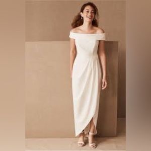 BHLDN Thompson off the shoulder size 0 dress